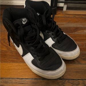 Nike Terminator Black and White High-Tops